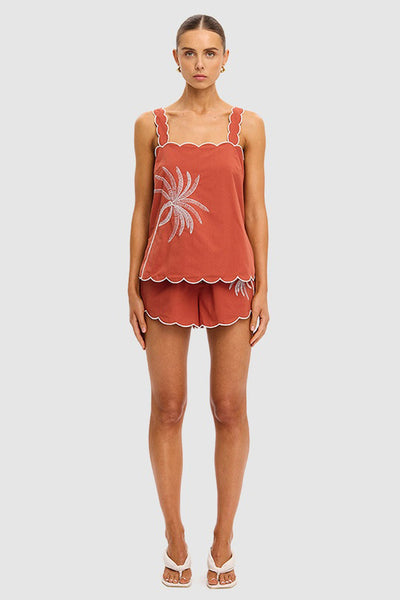 KIVARI - AMAYA TOP - RUST - PERTH BOUTIQUE - AUSTRALIAN BOUTIQUE - WA BOUTIQUE - INTERNATIONAL SHIPPING - USA SHIPPING - PERTH STORES - PERTH STORE - AUSTRALIA - WA - WESTER AUSTRALIA - WOMENS FASHION - FASHION - CLOTHING - WA STOCKIST - PERTH STOCKIST - AUSTRALIAN STOCKIST - STOCKIST