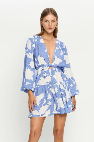 KIVARI - AMELIE TIE FRONT MINI DRESS - PERTH STOCKIST - AUSTRALIAN STOCKIST - WA STOCKIST - AUSTRALIA STOCKIST - AUS STOCKIST - PERTH BOUTIQUE - WA BOUTIQUE - AUS BOUTIQUE - AUSTRALIA BOUTIQUE