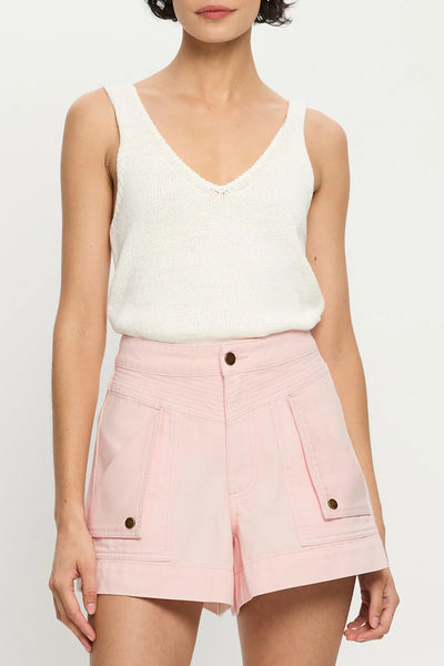 KIVARI - CELENE DENIM SHORT - PINK - PERTH BOUTIQUE - AUSTRALIAN BOUTIQUE - WA BOUTIQUE - INTERNATIONAL SHIPPING - USA SHIPPING - PERTH STORES - PERTH STORE - AUSTRALIA - WA - WESTER AUSTRALIA - WOMENS FASHION - FASHION - CLOTHING - WA STOCKIST - PERTH STOCKIST - AUSTRALIAN STOCKIST - STOCKIST