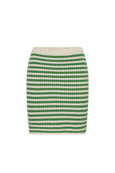 KIVARI - CORINNE KNIT MINI SKIRT - STRIPE - BRYON TEE - WHITE - PERTH BOUTIQUE - AUSTRALIAN BOUTIQUE - WA BOUTIQUE - INTERNATIONAL SHIPPING - USA SHIPPING - PERTH STORES - PERTH STORE - AUSTRALIA - WA - WESTER AUSTRALIA - WOMENS FASHION - FASHION - CLOTHING - WA STOCKIST - PERTH STOCKIST - AUSTRALIAN STOCKIST - STOCKIST