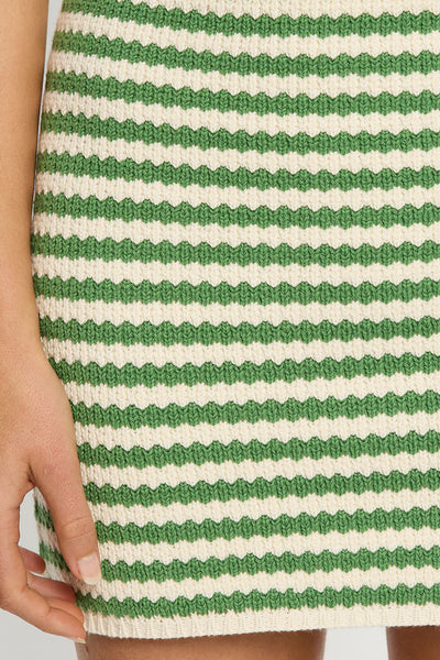 KIVARI - CORINNE KNIT MINI SKIRT - STRIPE - BRYON TEE - WHITE - PERTH BOUTIQUE - AUSTRALIAN BOUTIQUE - WA BOUTIQUE - INTERNATIONAL SHIPPING - USA SHIPPING - PERTH STORES - PERTH STORE - AUSTRALIA - WA - WESTER AUSTRALIA - WOMENS FASHION - FASHION - CLOTHING - WA STOCKIST - PERTH STOCKIST - AUSTRALIAN STOCKIST - STOCKIST