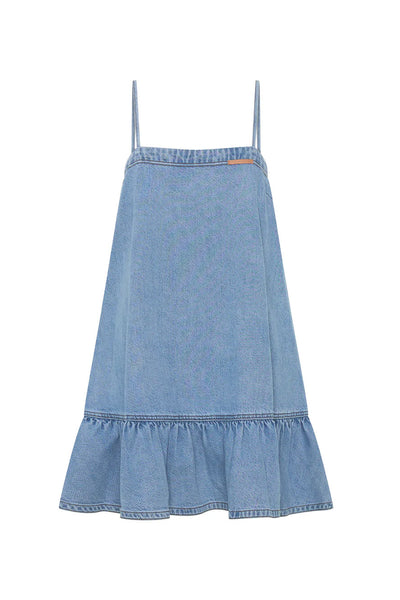 KIVARI - KIVARI - EMILIE DENIM STRAPPY MINI DRESS - COAST BLUE - PERTH BOUTIQUE - AUSTRALIAN BOUTIQUE - WA BOUTIQUE - INTERNATIONAL SHIPPING - USA SHIPPING - PERTH STORES - PERTH STORE - AUSTRALIA - WA - WESTER AUSTRALIA - WOMENS FASHION - FASHION - CLOTHING - WA STOCKIST - PERTH STOCKIST - AUSTRALIAN STOCKIST - STOCKIST
