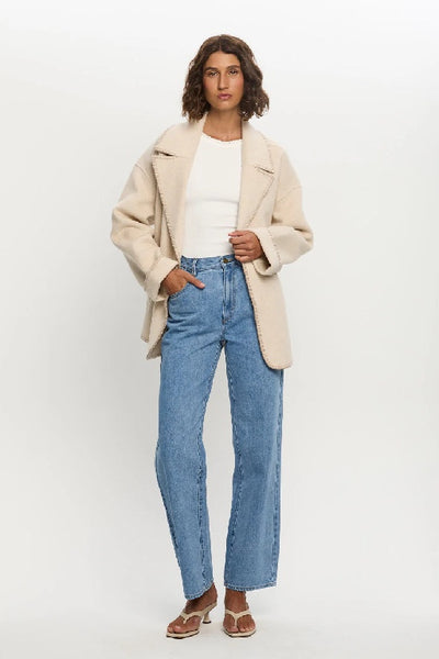 KIVARI - JOSEPHINA COAT - OAT - PERTH STOCKIST - AUSTRALIAN STOCKIST - WA STOCKIST - AUSTRALIA STOCKIST - AUS STOCKIST - PERTH BOUTIQUE - WA BOUTIQUE - AUS BOUTIQUE - AUSTRALIA BOUTIQUE