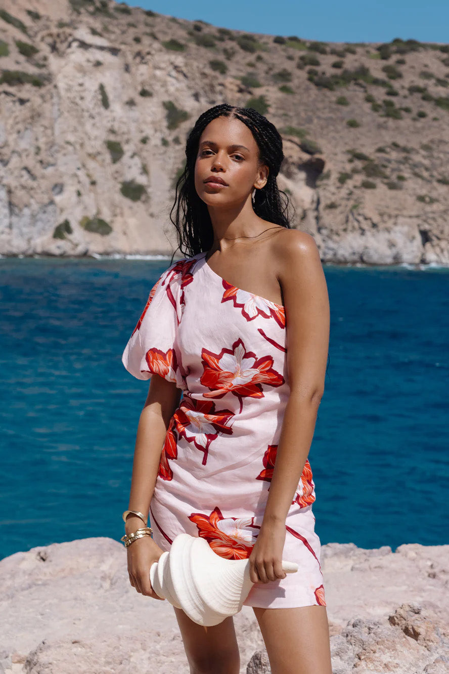 KIVARI - LANI ONE SHOULDER MINI DRESS - PERTH BOUTIQUE - AUSTRALIAN BOUTIQUE - WA BOUTIQUE - INTERNATIONAL SHIPPING - USA SHIPPING - PERTH STORES - PERTH STORE - AUSTRALIA - WA - WESTER AUSTRALIA - WOMENS FASHION - FASHION - CLOTHING - WA STOCKIST - PERTH STOCKIST - AUSTRALIAN STOCKIST - STOCKIST