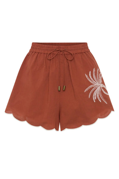KIVARI - AMAYA SHORT - RUST