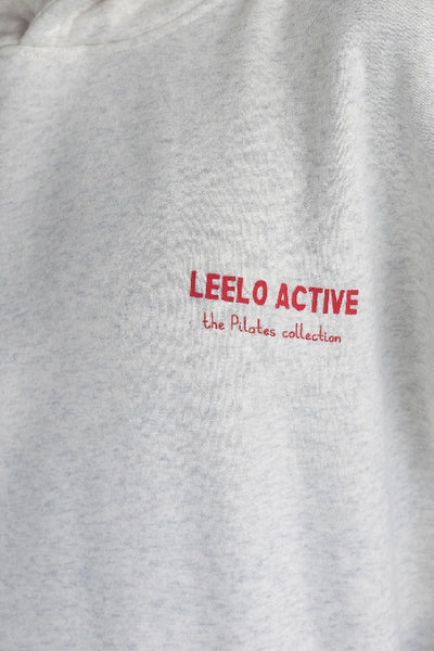 LEELO ACTIVE - CHILLI PILATES COLLECTION HOODIE - OATMEAL - PERTH BOUTIQUE - AUSTRALIAN BOUTIQUE - WA BOUTIQUE - INTERNATIONAL SHIPPING - USA SHIPPING - PERTH STORES - PERTH STORE - AUSTRALIA - WA - WESTER AUSTRALIA - WOMENS FASHION - FASHION - CLOTHING - WA STOCKIST - PERTH STOCKIST - AUSTRALIAN STOCKIST - STOCKIST