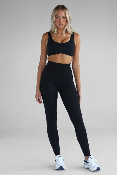 LEELO ACTIVE - FULL LENGTH POCKET LEGGINGS - BLACK - PERTH STOCKIST - AUSTRALIAN STOCKIST - WA STOCKIST - AUSTRALIA STOCKIST - AUS STOCKIST - PERTH BOUTIQUE - WA BOUTIQUE - AUS BOUTIQUE - AUSTRALIA BOUTIQUE 
