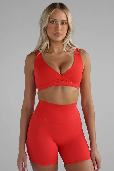 LEELO ACTIVE - SCULPT BIKE SHORTS - CHILLI - PERTH STOCKIST - AUSTRALIAN STOCKIST - WA STOCKIST - AUSTRALIA STOCKIST - AUS STOCKIST - PERTH BOUTIQUE - WA BOUTIQUE - AUS BOUTIQUE - AUSTRALIA BOUTIQUE