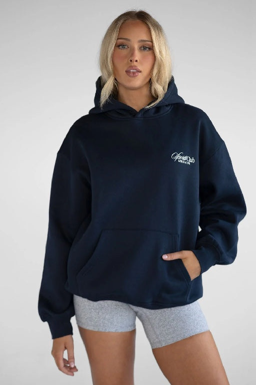 LEELO ACTIVE - SPORTS CLUB HOODIE - NAVY - PERTH BOUTIQUE - AUSTRALIAN BOUTIQUE - WA BOUTIQUE - INTERNATIONAL SHIPPING - USA SHIPPING - PERTH STORES - PERTH STORE - AUSTRALIA - WA - WESTER AUSTRALIA - WOMENS FASHION - FASHION - CLOTHING - WA STOCKIST - PERTH STOCKIST - AUSTRALIAN STOCKIST - STOCKIST
