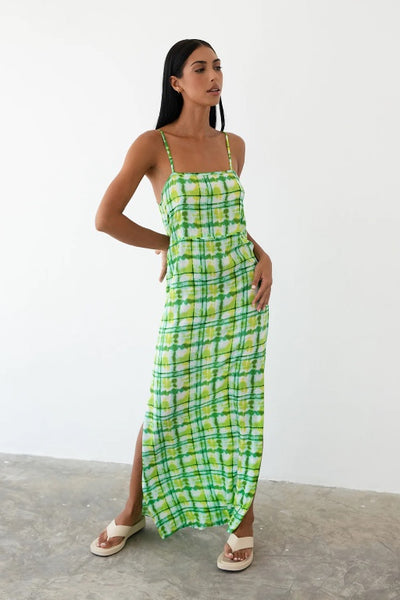 LE SALTY - SKYLAR SHIFT MIDI DRESS