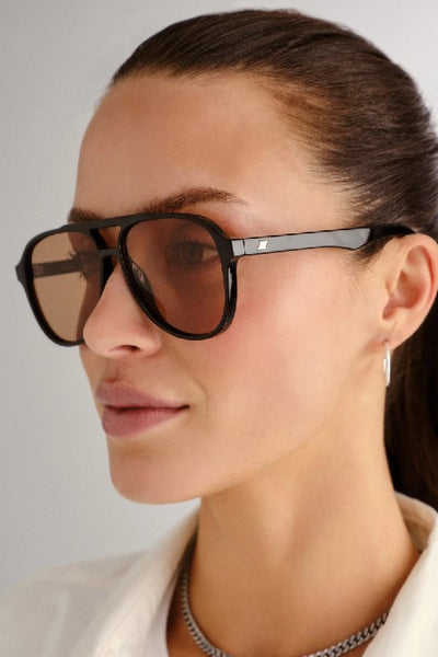 LE SPECS - TRAGIC MAGIC - BLACK TAN TINT - BOUTIQUE - WA BOUTIQUE - PERTH STOCKIST - AUSTRALIAN STOCKIST - NO TARAF - INTERNATIONAL SHIPPING - EXPRESS SHIPPING - STOCKIST
