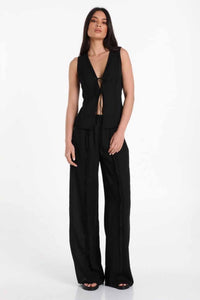 LOST IN LUNAR - NICOLA PANT - BLACK  - PERTH STOCKIST - AUSTRALIAN STOCKIST - WA STOCKIST - AUSTRALIA STOCKIST - AUS STOCKIST - PERTH BOUTIQUE - WA BOUTIQUE - AUS BOUTIQUE - AUSTRALIA BOUTIQUE 