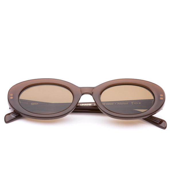 SHOP SITO SHADES LOURDES IN MILKY COCO POLARISED ONLINE