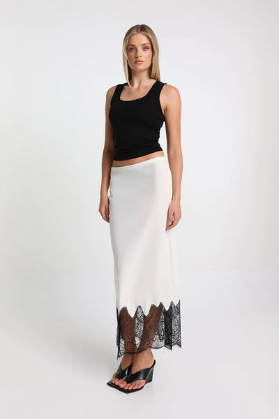 MADISON THE LABEL - LUELLA MAXI SKIRT - CLOUD