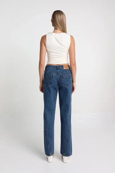 MADISON THE LABEL - LYANNA TOP - IVORY