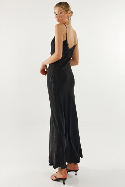 MADISON THE LABEL - AMARI SLIP DRESS - BLACK - PERTH BOUTIQUE - AUSTRALIAN BOUTIQUE - WA BOUTIQUE - INTERNATIONAL SHIPPING - USA SHIPPING - PERTH STORES - PERTH STORE - AUSTRALIA - WA - WESTER AUSTRALIA - WOMENS FASHION - FASHION - CLOTHING - WA STOCKIST - PERTH STOCKIST - AUSTRALIAN STOCKIST - STOCKIST