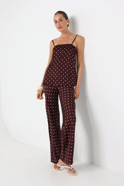 MADISON THE LABEL - GIOVANNA PANT - SPOT - SANTOS TOP - PERTH BOUTIQUE - AUSTRALIAN BOUTIQUE - WA BOUTIQUE - INTERNATIONAL SHIPPING - USA SHIPPING - PERTH STORES - PERTH STORE - AUSTRALIA - WA - WESTER AUSTRALIA - WOMENS FASHION - FASHION - CLOTHING - WA STOCKIST - PERTH STOCKIST - AUSTRALIAN STOCKIST - STOCKIST