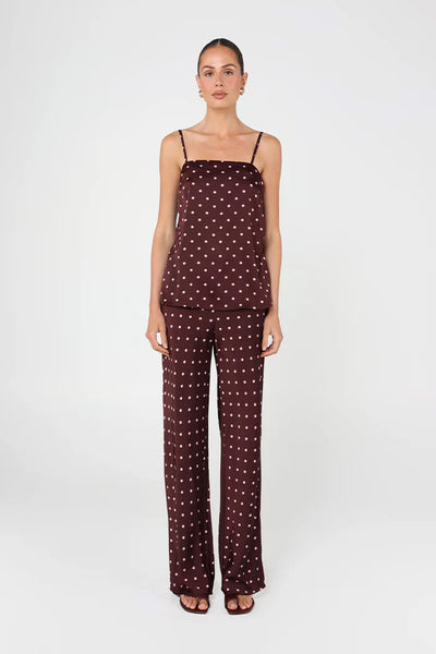 MADISON THE LABEL - GIOVANNA PANT - SPOT - SANTOS TOP - PERTH BOUTIQUE - AUSTRALIAN BOUTIQUE - WA BOUTIQUE - INTERNATIONAL SHIPPING - USA SHIPPING - PERTH STORES - PERTH STORE - AUSTRALIA - WA - WESTER AUSTRALIA - WOMENS FASHION - FASHION - CLOTHING - WA STOCKIST - PERTH STOCKIST - AUSTRALIAN STOCKIST - STOCKIST