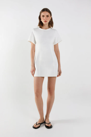 MADISON THE LABEL - MARIELLE MINI DRESS - WHITE - PERTH BOUTIQUE - AUSTRALIAN BOUTIQUE - WA BOUTIQUE - INTERNATIONAL SHIPPING - USA SHIPPING - PERTH STORES - PERTH STORE - AUSTRALIA - WA - WESTER AUSTRALIA - WOMENS FASHION - FASHION - CLOTHING - WA STOCKIST - PERTH STOCKIST - AUSTRALIAN STOCKIST - STOCKIST