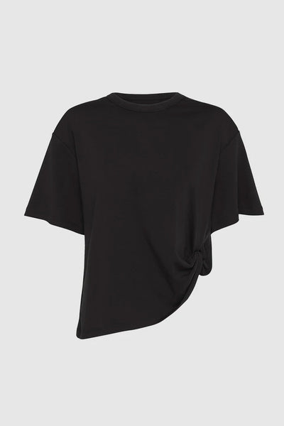 MADISON THE LABEL - ORIANA TEE - BLACK