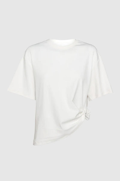 MADISON THE LABEL - ORIANA TEE - WHITE