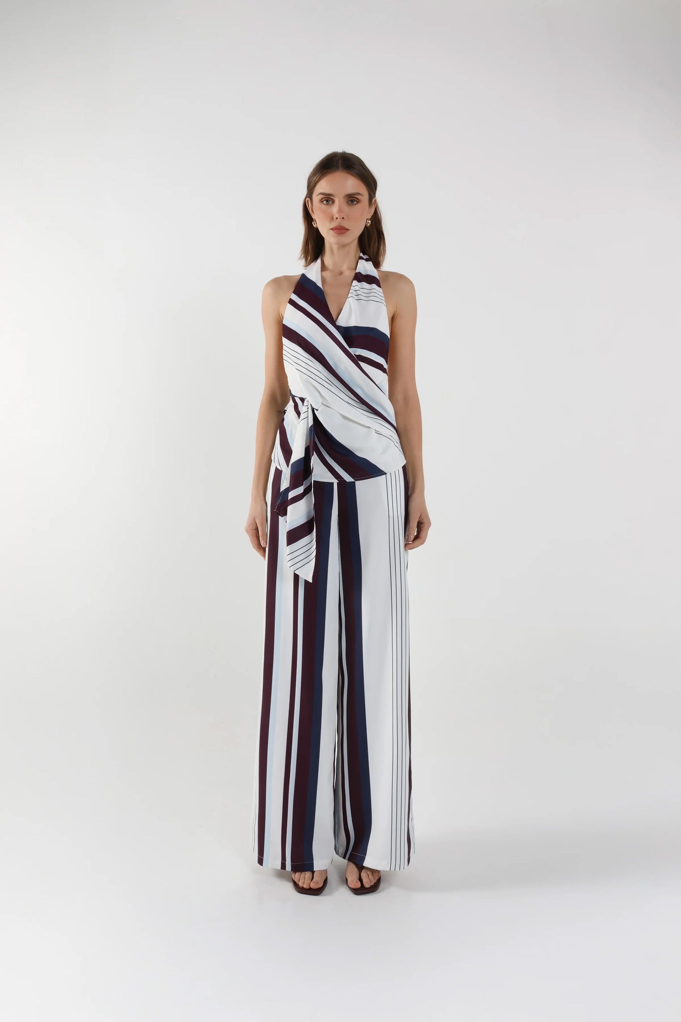 MADISON THE LABEL - PRISCILLA TOP - STRIPE - PERTH BOUTIQUE - AUSTRALIAN BOUTIQUE - WA BOUTIQUE - INTERNATIONAL SHIPPING - USA SHIPPING - PERTH STORES - PERTH STORE - AUSTRALIA - WA - WESTER AUSTRALIA - WOMENS FASHION - FASHION - CLOTHING - WA STOCKIST - PERTH STOCKIST - AUSTRALIAN STOCKIST - STOCKIST