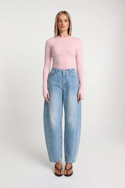 MADISON THE LABEL - RUMI TOP - ROSE