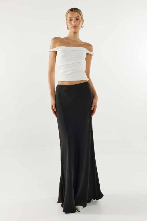 MADISON THE LABEL - RHEIA MAXI SKIRT - BLACK - PERTH BOUTIQUE - AUSTRALIAN BOUTIQUE - WA BOUTIQUE - INTERNATIONAL SHIPPING - USA SHIPPING - PERTH STORES - PERTH STORE - AUSTRALIA - WA - WESTER AUSTRALIA - WOMENS FASHION - FASHION - CLOTHING - WA STOCKIST - PERTH STOCKIST - AUSTRALIAN STOCKIST - STOCKIST