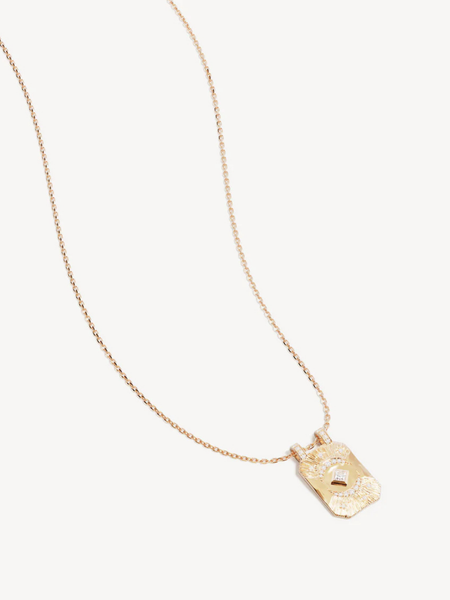 By Charlotte 18k Gold Plated My Moon and Stars Necklace