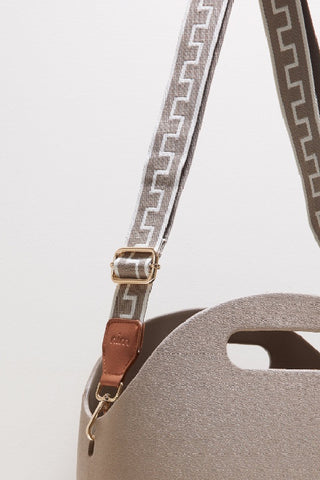 NIM - SHOULDER STRAP - TAUPE MINI KEY
