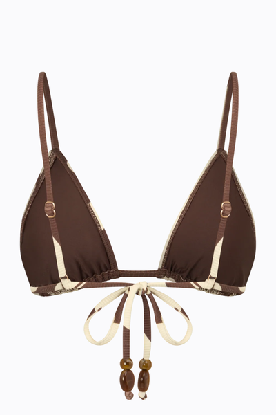 OCHRE LANE - STRING TRIANGLE TOP - IBISCO