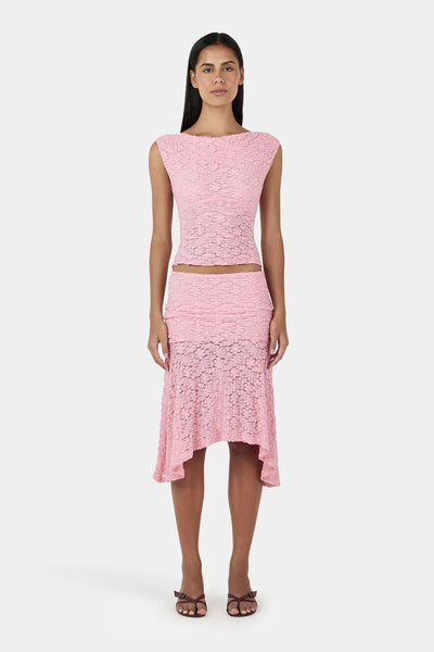 OWNLEY - CARO SKIRT - PEONY PINK - PERTH BOUTIQUE - AUSTRALIAN BOUTIQUE - WA BOUTIQUE - INTERNATIONAL SHIPPING - USA SHIPPING - PERTH STORES - PERTH STORE - AUSTRALIA - WA - WESTER AUSTRALIA - WOMENS FASHION - FASHION - CLOTHING - WA STOCKIST - PERTH STOCKIST - AUSTRALIAN STOCKIST - STOCKIST