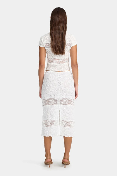 OWNLEY - DAKOTA BABY TEE - WHITE
