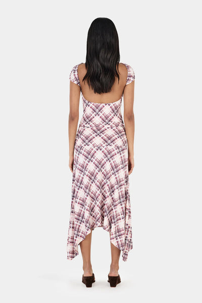 OWNLEY - FARRAH MIDI SKIRT - BERRY PLAID - PERTH BOUTIQUE - AUSTRALIAN BOUTIQUE - WA BOUTIQUE - INTERNATIONAL SHIPPING - USA SHIPPING - PERTH STORES - PERTH STORE - AUSTRALIA - WA - WESTER AUSTRALIA - WOMENS FASHION - FASHION - CLOTHING - WA STOCKIST - PERTH STOCKIST - AUSTRALIAN STOCKIST - STOCKIST