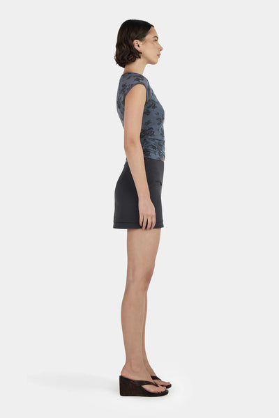 OWNLEY - MARTHA BABY TEE - STORMY - PERTH BOUTIQUE - AUSTRALIAN BOUTIQUE - WA BOUTIQUE - INTERNATIONAL SHIPPING - USA SHIPPING - PERTH STORES - PERTH STORE - AUSTRALIA - WA - WESTER AUSTRALIA - WOMENS FASHION - FASHION - CLOTHING - WA STOCKIST - PERTH STOCKIST - AUSTRALIAN STOCKIST - STOCKIST