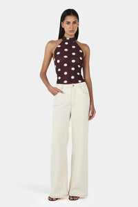 OWNLEY - NOLA HALTER TOP - PINOT POLKA - PERTH BOUTIQUE - AUSTRALIAN BOUTIQUE - WA BOUTIQUE - INTERNATIONAL SHIPPING - USA SHIPPING - PERTH STORES - PERTH STORE - AUSTRALIA - WA - WESTER AUSTRALIA - WOMENS FASHION - FASHION - CLOTHING - WA STOCKIST - PERTH STOCKIST - AUSTRALIAN STOCKIST - STOCKIST