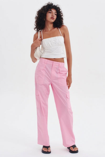 OWNLEY - WAIT FOR IT CARGO PANT - PINK