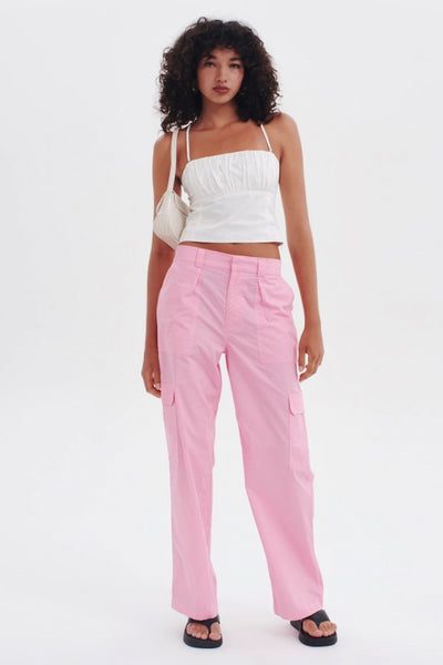 OWNLEY - WAIT FOR IT CARGO PANT - PINK