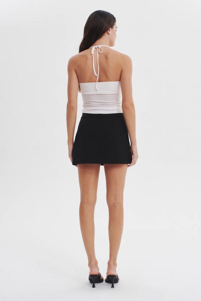 OWNLEY - WILDFIRE HALTER TOP - WHITE