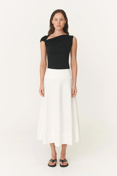 ROWIE - ANOUK MIDI SKIRT - BONE - PERTH BOUTIQUE - AUSTRALIAN BOUTIQUE - WA BOUTIQUE - INTERNATIONAL SHIPPING - USA SHIPPING - PERTH STORES - PERTH STORE - AUSTRALIA - WA - WESTER AUSTRALIA - WOMENS FASHION - FASHION - CLOTHING - WA STOCKIST - PERTH STOCKIST - AUSTRALIAN STOCKIST - STOCKIST