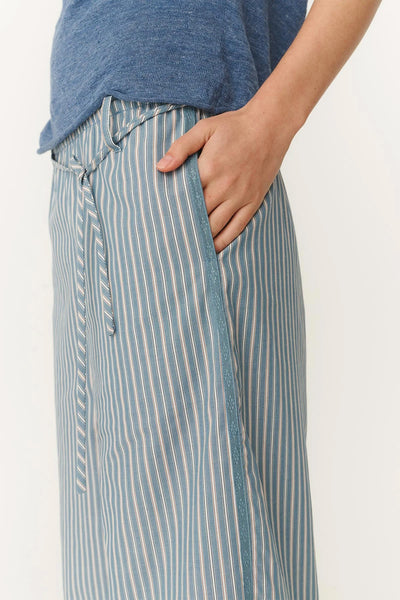 ROWIE - GABE LOUNGE PANTS - DUSTY BLUE STRIPE - PERTH BOUTIQUE - AUSTRALIAN BOUTIQUE - WA BOUTIQUE - INTERNATIONAL SHIPPING - USA SHIPPING - PERTH STORES - PERTH STORE - AUSTRALIA - WA - WESTER AUSTRALIA - WOMENS FASHION - FASHION - CLOTHING - WA STOCKIST - PERTH STOCKIST - AUSTRALIAN STOCKIST - STOCKIST
