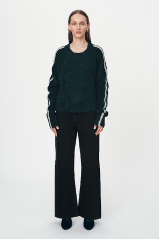 ROWIE - LAMARA KNIT JUMPER - DEEP EMERALD - PERTH STOCKIST - AUSTRALIAN STOCKIST - WA STOCKIST - AUSTRALIA STOCKIST - AUS STOCKIST - PERTH BOUTIQUE - WA BOUTIQUE - AUS BOUTIQUE - AUSTRALIA BOUTIQUE