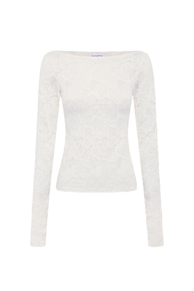 ROWIE - SAMANTHA LACE TOP - CREME - PERTH STOCKIST - AUSTRALIAN STOCKIST - WA STOCKIST - AUSTRALIA STOCKIST - AUS STOCKIST - PERTH BOUTIQUE - WA BOUTIQUE - AUS BOUTIQUE - AUSTRALIA BOUTIQUE 