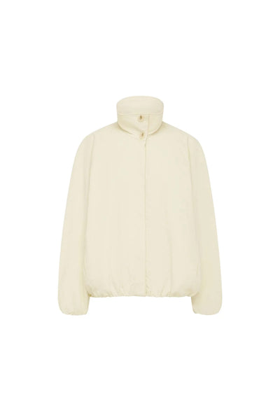 ROWIE - SOREN FUNNEL NECK BOMBER JACKET - VANILLA CREME - PERTH BOUTIQUE - AUSTRALIAN BOUTIQUE - WA BOUTIQUE - INTERNATIONAL SHIPPING - USA SHIPPING - PERTH STORES - PERTH STORE - AUSTRALIA - WA - WESTER AUSTRALIA - WOMENS FASHION - FASHION - CLOTHING - WA STOCKIST - PERTH STOCKIST - AUSTRALIAN STOCKIST - STOCKIST