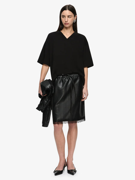 SHOP BEC + BRIDGE SAPHIRA MIDI SKIRT IN BLACK ONLINE