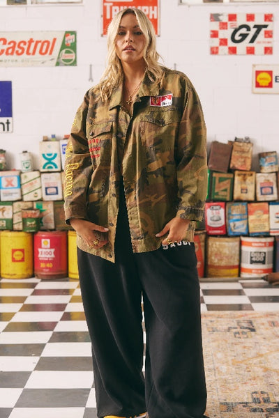 SABBI - THE FLYING MERMAID JACKET - CAMO - PERTH BOUTIQUE - AUSTRALIAN BOUTIQUE - WA BOUTIQUE - INTERNATIONAL SHIPPING - USA SHIPPING - PERTH STORES - PERTH STORE - AUSTRALIA - WA - WESTER AUSTRALIA - WOMENS FASHION - FASHION - CLOTHING - WA STOCKIST - PERTH STOCKIST - AUSTRALIAN STOCKIST - STOCKIST