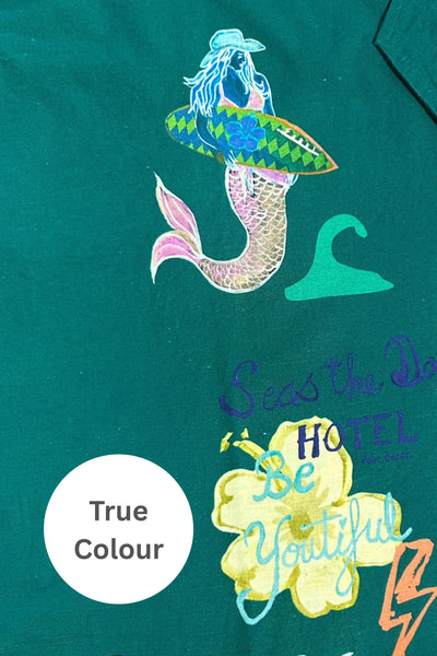 SABBI - THE PATRON SHIRT - SEAS THE DAY - GREEN - PERTH BOUTIQUE - AUSTRALIAN BOUTIQUE - WA BOUTIQUE - INTERNATIONAL SHIPPING - USA SHIPPING - PERTH STORES - PERTH STORE - AUSTRALIA - WA - WESTER AUSTRALIA - WOMENS FASHION - FASHION - CLOTHING - WA STOCKIST - PERTH STOCKIST - AUSTRALIAN STOCKIST - STOCKIST
