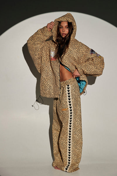 SABBI - THE RAVING HEARTS PANTS - DRILL LEOPARD - PERTH BOUTIQUE - AUSTRALIAN BOUTIQUE - WA BOUTIQUE - INTERNATIONAL SHIPPING - USA SHIPPING - PERTH STORES - PERTH STORE - AUSTRALIA - WA - WESTER AUSTRALIA - WOMENS FASHION - FASHION - CLOTHING - WA STOCKIST - PERTH STOCKIST - AUSTRALIAN STOCKIST - STOCKIST