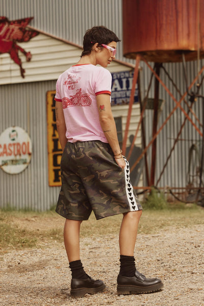 SABBI - THE RAVING HEARTS SHORTS - CAMO - PERTH BOUTIQUE - AUSTRALIAN BOUTIQUE - WA BOUTIQUE - INTERNATIONAL SHIPPING - USA SHIPPING - PERTH STORES - PERTH STORE - AUSTRALIA - WA - WESTER AUSTRALIA - WOMENS FASHION - FASHION - CLOTHING - WA STOCKIST - PERTH STOCKIST - AUSTRALIAN STOCKIST - STOCKIST