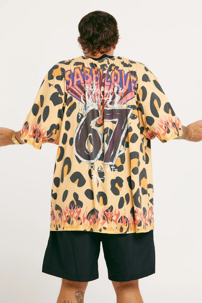 SABBI - THE VERY OVERSIZED 67 TEE - LEOPARD - PERTH BOUTIQUE - AUSTRALIAN BOUTIQUE - WA BOUTIQUE - INTERNATIONAL SHIPPING - USA SHIPPING - PERTH STORES - PERTH STORE - AUSTRALIA - WA - WESTER AUSTRALIA - WOMENS FASHION - FASHION - CLOTHING - WA STOCKIST - PERTH STOCKIST - AUSTRALIAN STOCKIST - STOCKIST